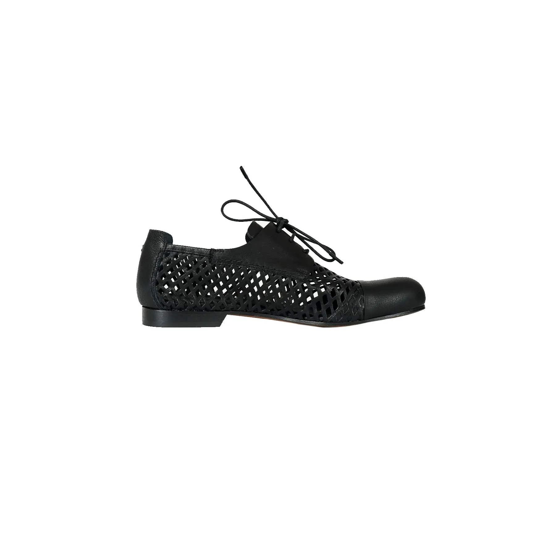 Lace-Up Shoes Messico Laserato Black