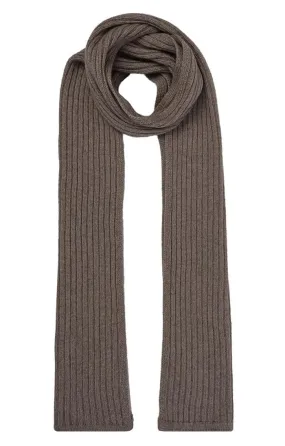 Ladies Cashmere Rib Scarf