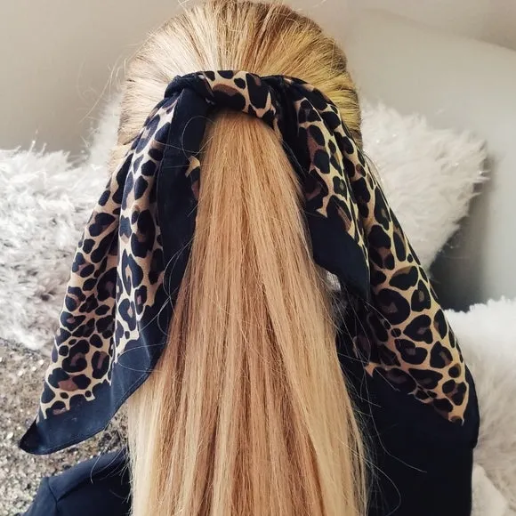 Leopard Print Scarf