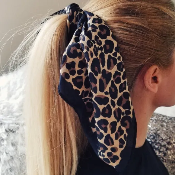 Leopard Print Scarf