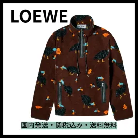 LOEWE  |Monogram Unisex Nylon Long Sleeves Plain