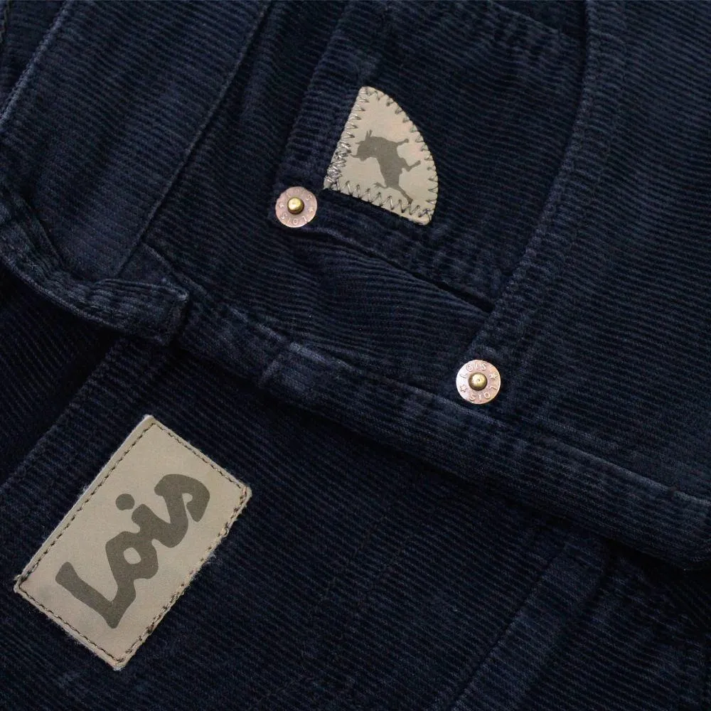 Lois Jeans SIERRA Needle Cord Jeans in Navy