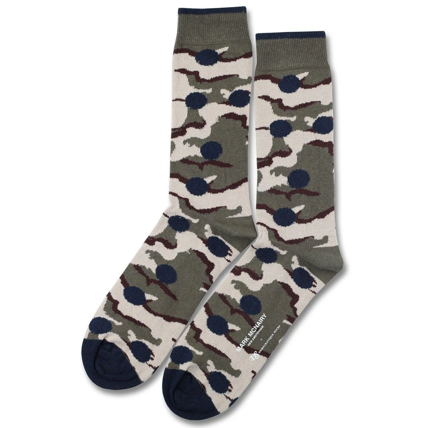 Mark McNairy x Democratique Socks Camo Dots