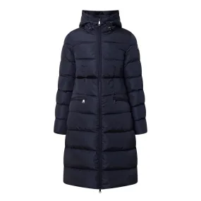 MONCLER Avocette Long Down Jacket - Navy