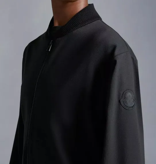 MONCLER  |Unisex Nylon Blended Fabrics Street Style Long Sleeves Plain