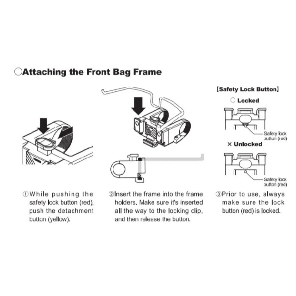 Montbell Front Bag Mount