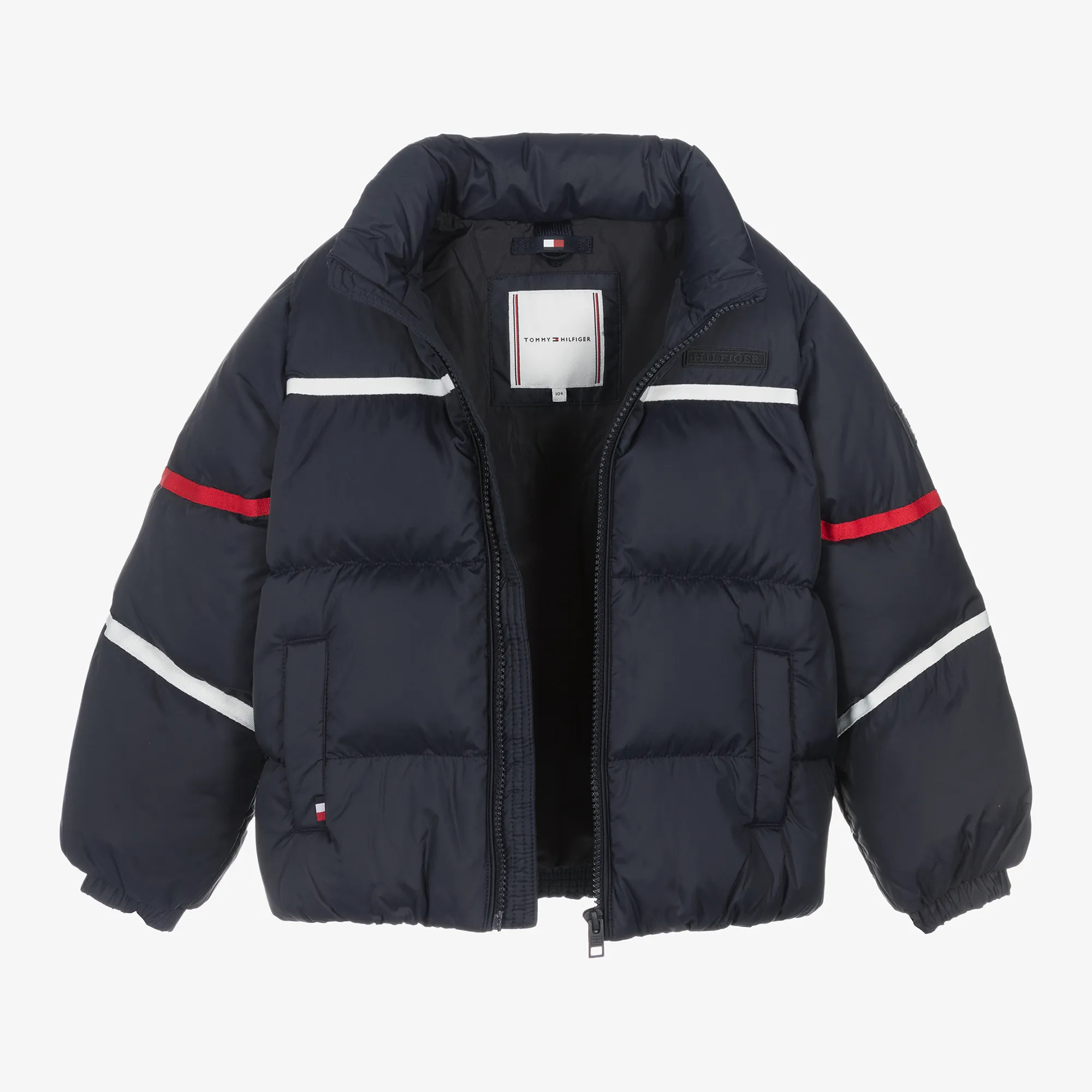 Navy Blue Puffer Jacket