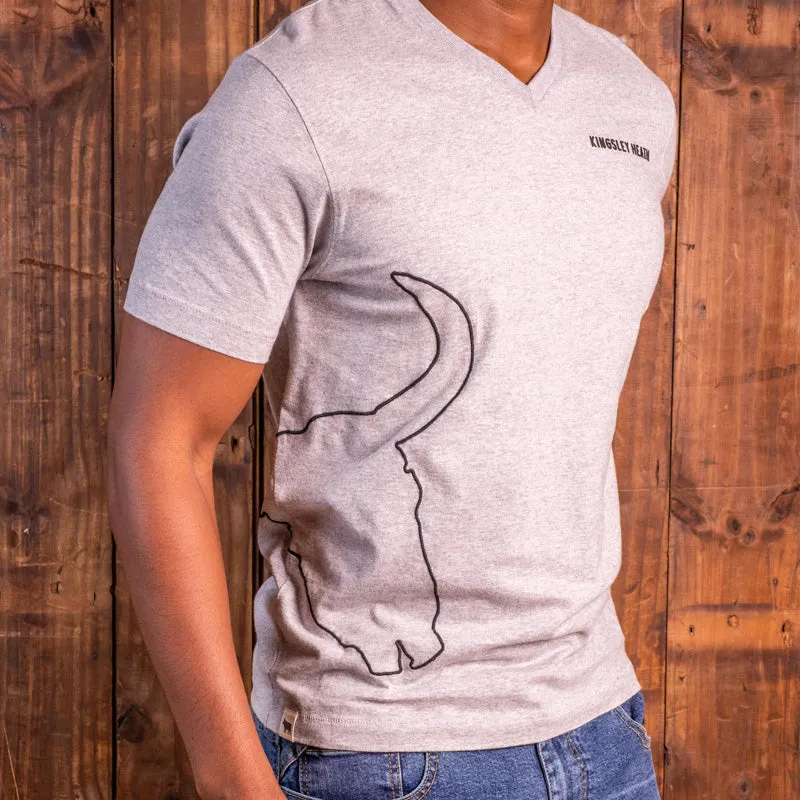 Nguni Pride V-Neck Tee Vervet