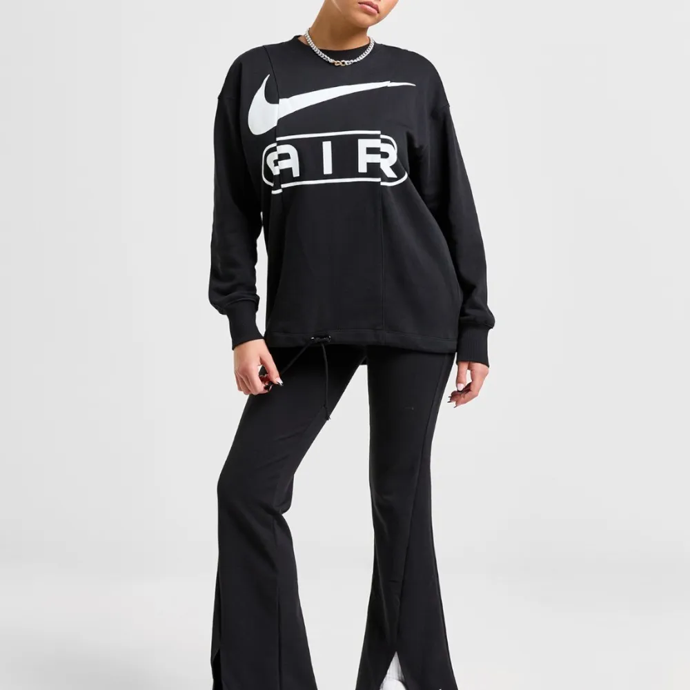 Nike  |Unisex Sweat Blended Fabrics Street Style Long Sleeves Plain