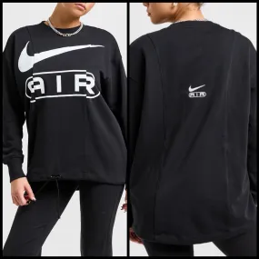 Nike  |Unisex Sweat Blended Fabrics Street Style Long Sleeves Plain