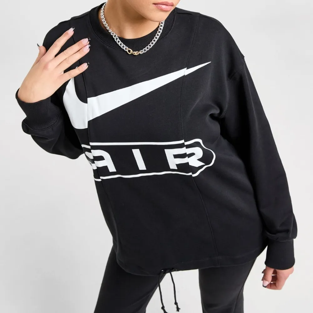 Nike  |Unisex Sweat Blended Fabrics Street Style Long Sleeves Plain