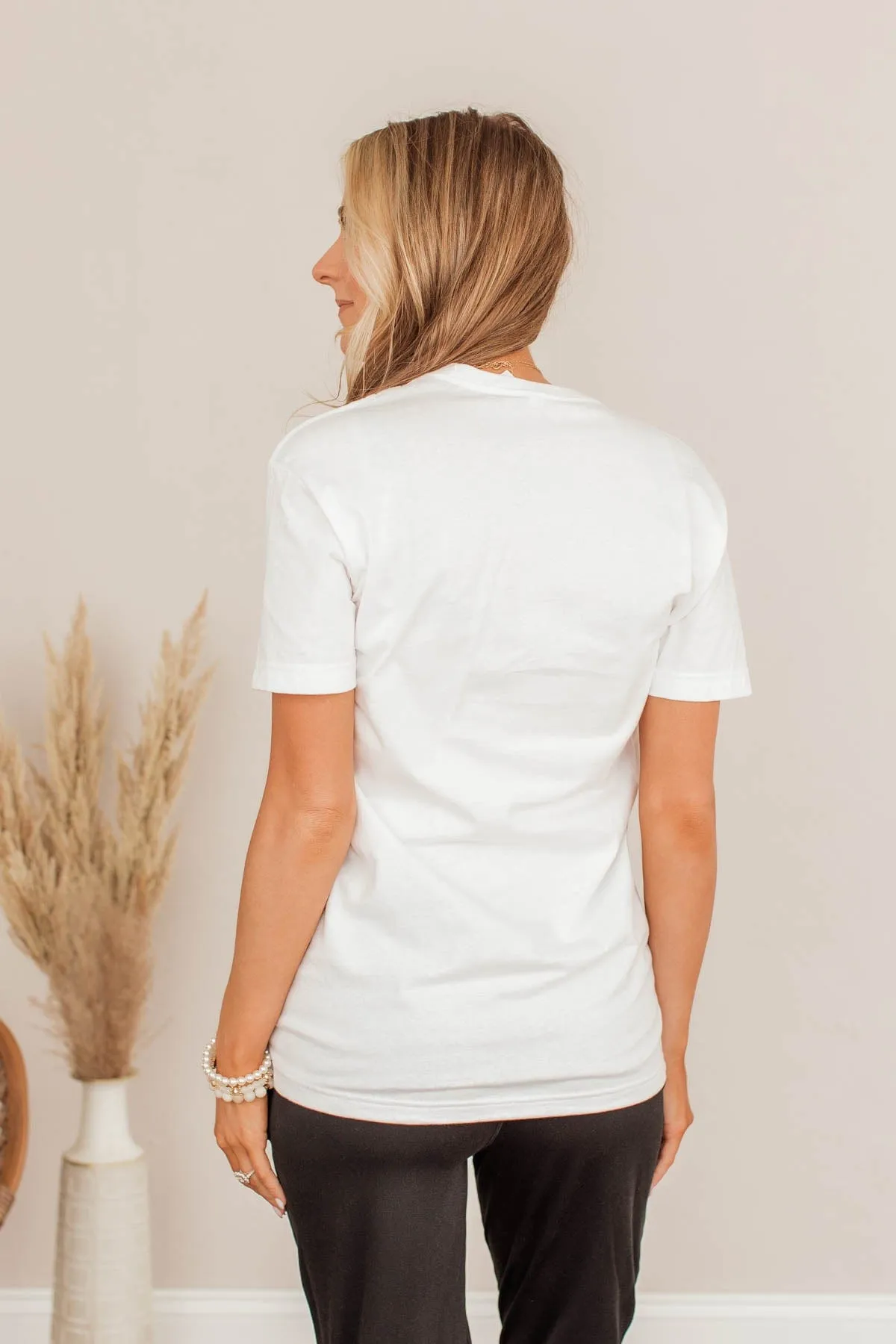 Out Of Office Graphic Tee- Ivory