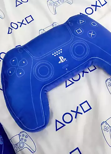 PlayStation Handset Shaped Cushion | Kaleidoscope