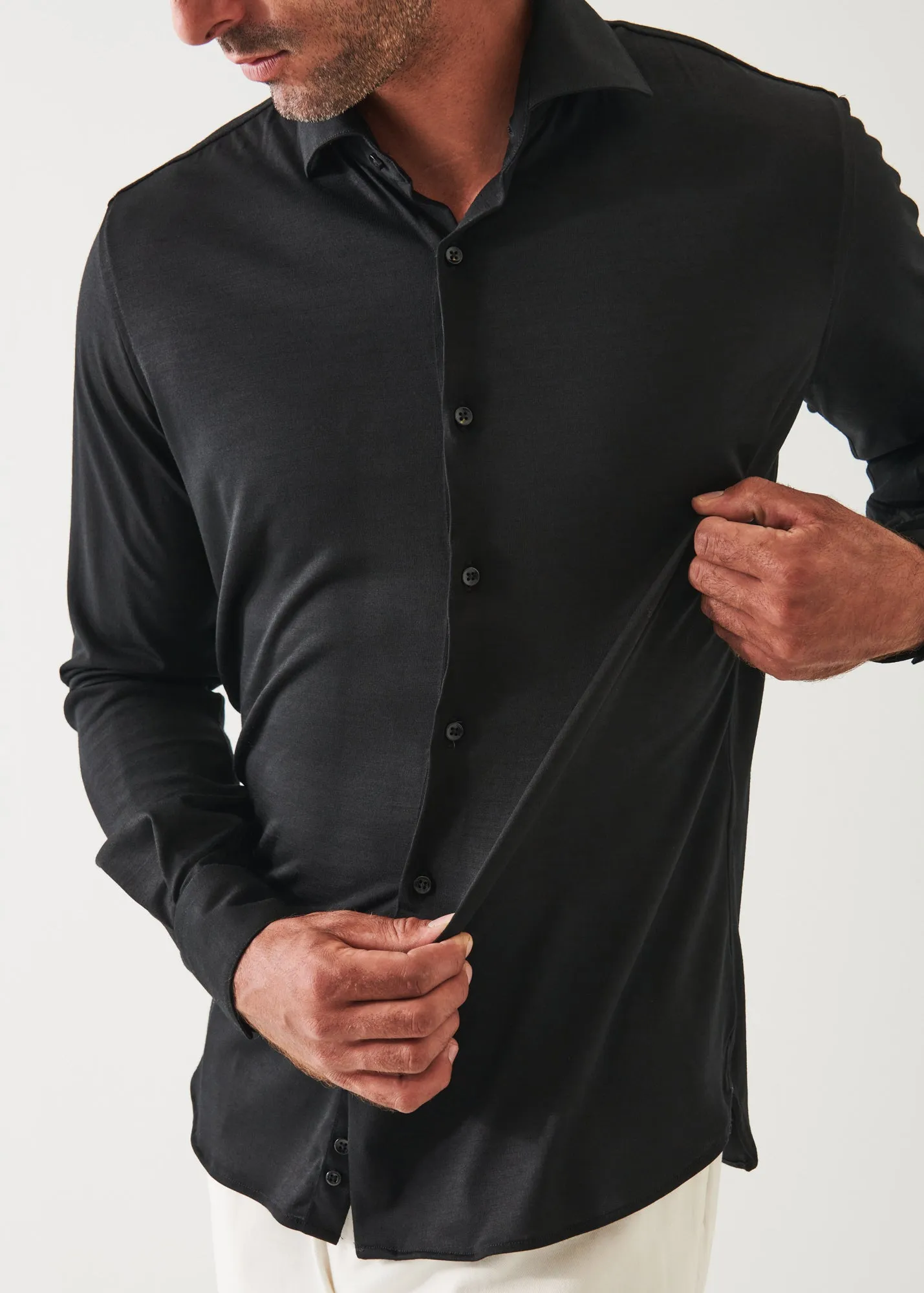 REDA ACTIVE WOOL KNIT SHIRT