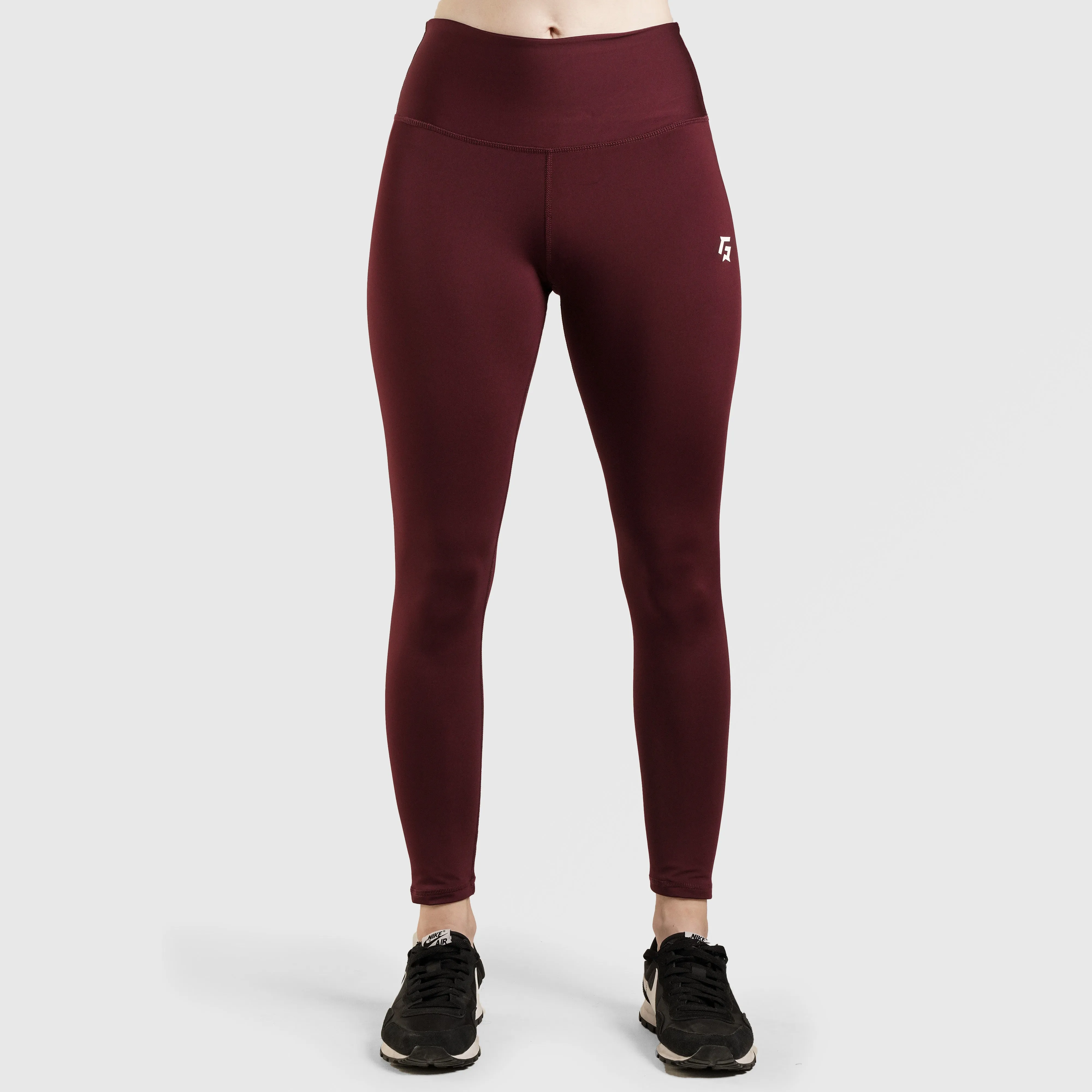 Run Leggings (Maroon)