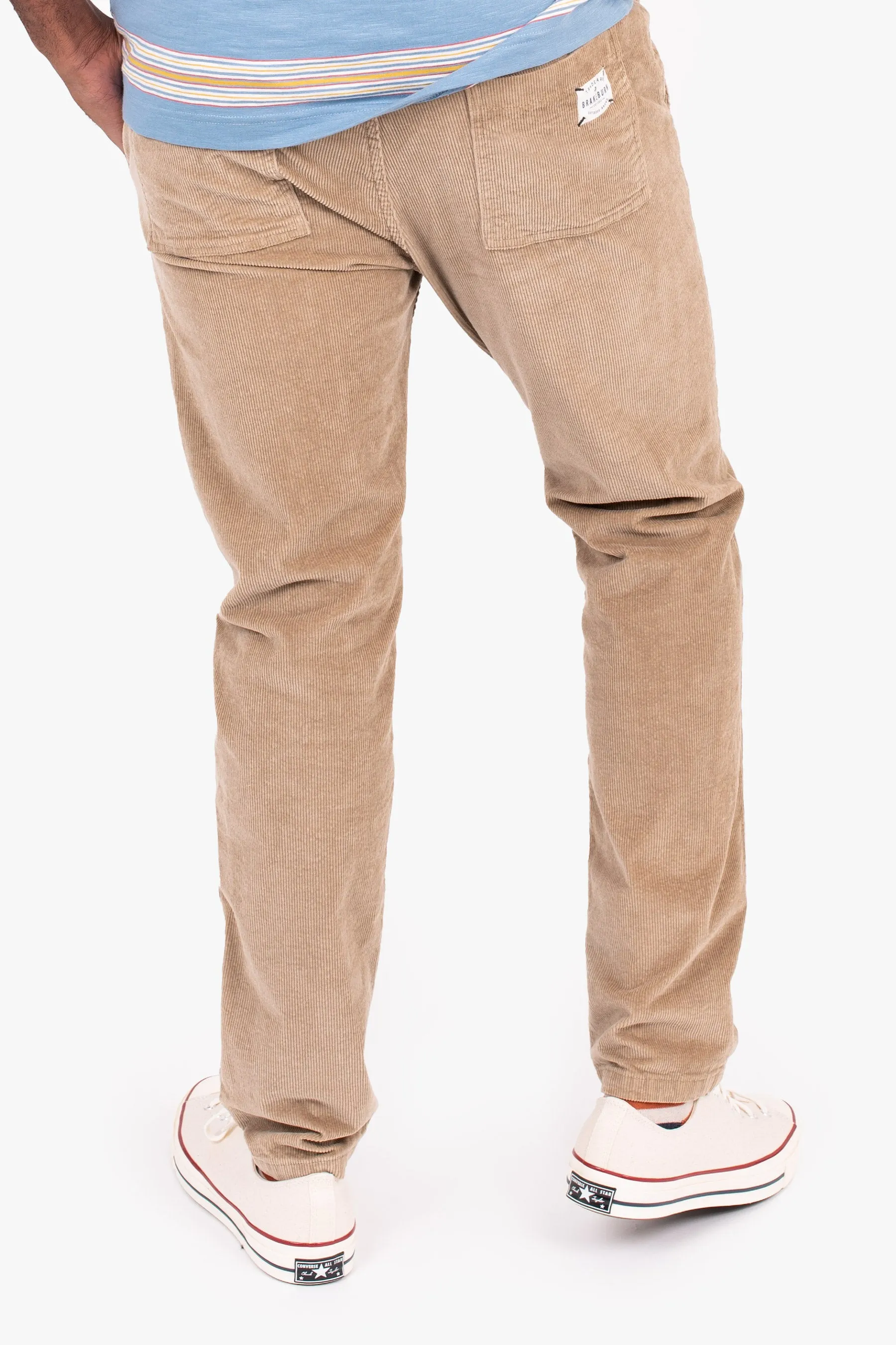 Sand Corduroy Trousers