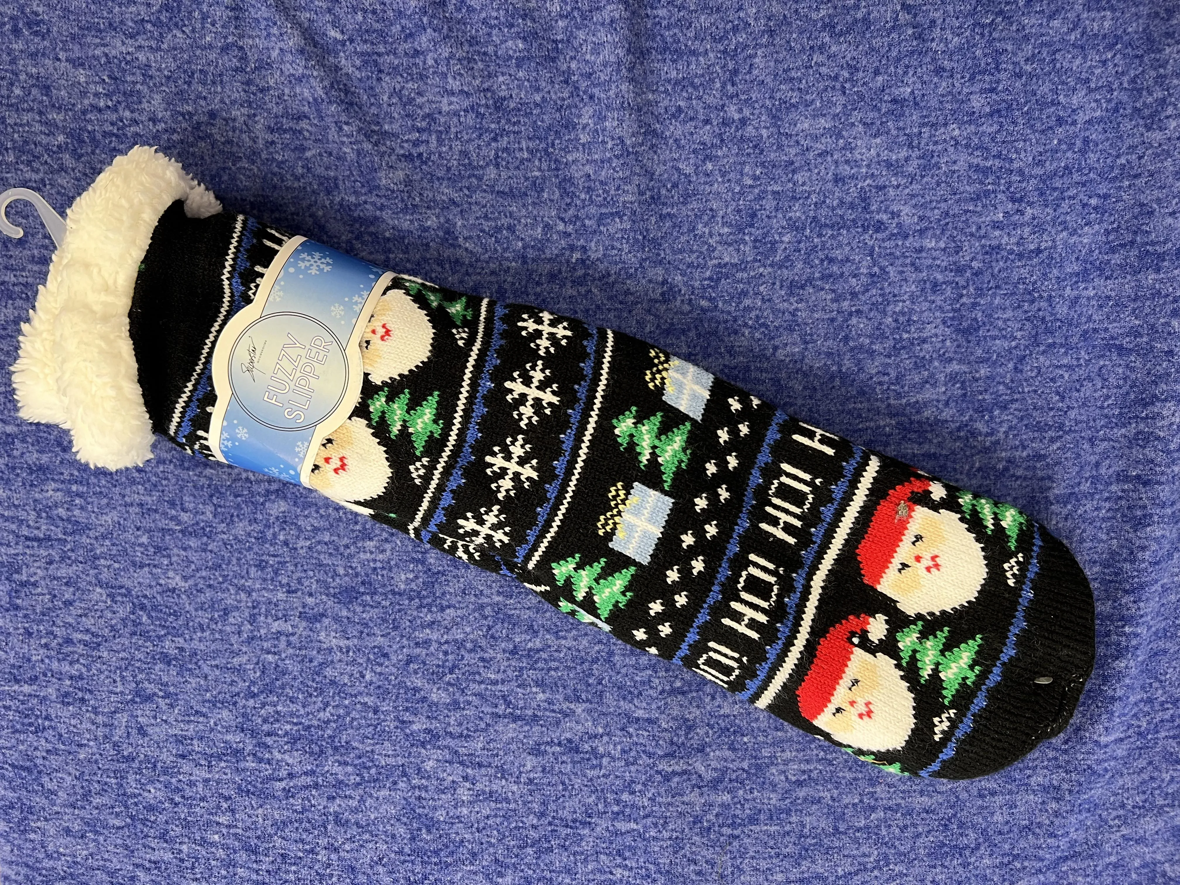 Sherpa Socks - Gifting Giving Ho Ho Ho