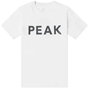 Snow Peak Reflective Print T-ShirtWhite