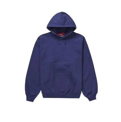 Supreme  |Unisex Street Style Plain Logo Skater Style Hoodies