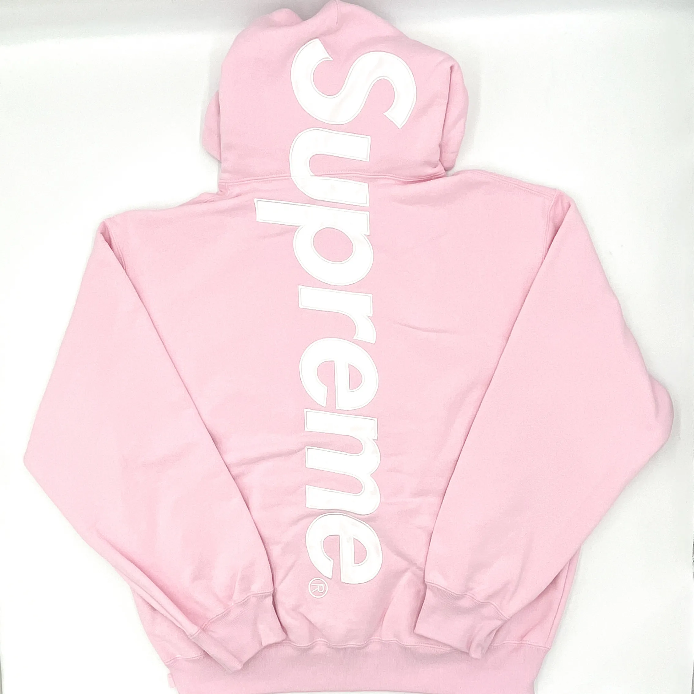 Supreme  |Unisex Street Style Plain Logo Skater Style Hoodies