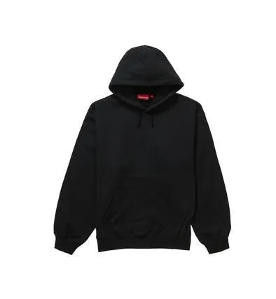 Supreme  |Unisex Street Style Plain Logo Skater Style Hoodies