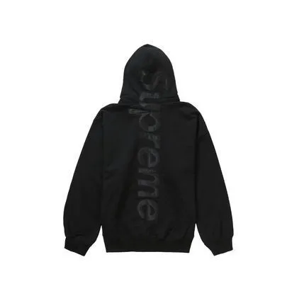 Supreme  |Unisex Street Style Plain Logo Skater Style Hoodies