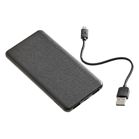 Talus 5000 mAh Fast Charge Power Bank - Black