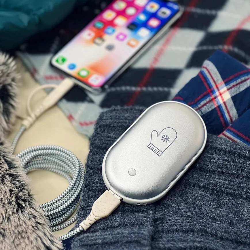 Tech Candy Smitten with This Emitten  Hand Warmer + Emergency Power Bank