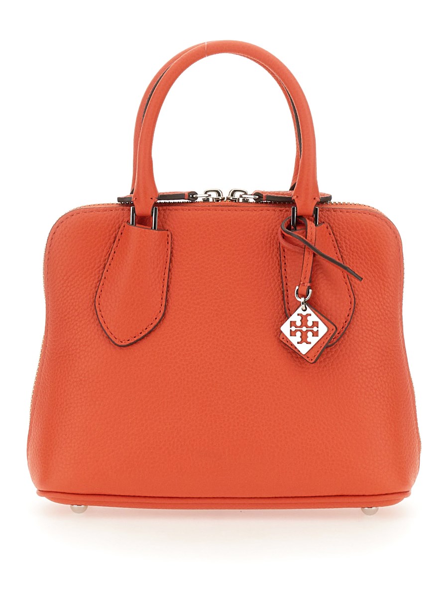 TORY BURCH    SWING MINI LEATHER SATCHEL BAG