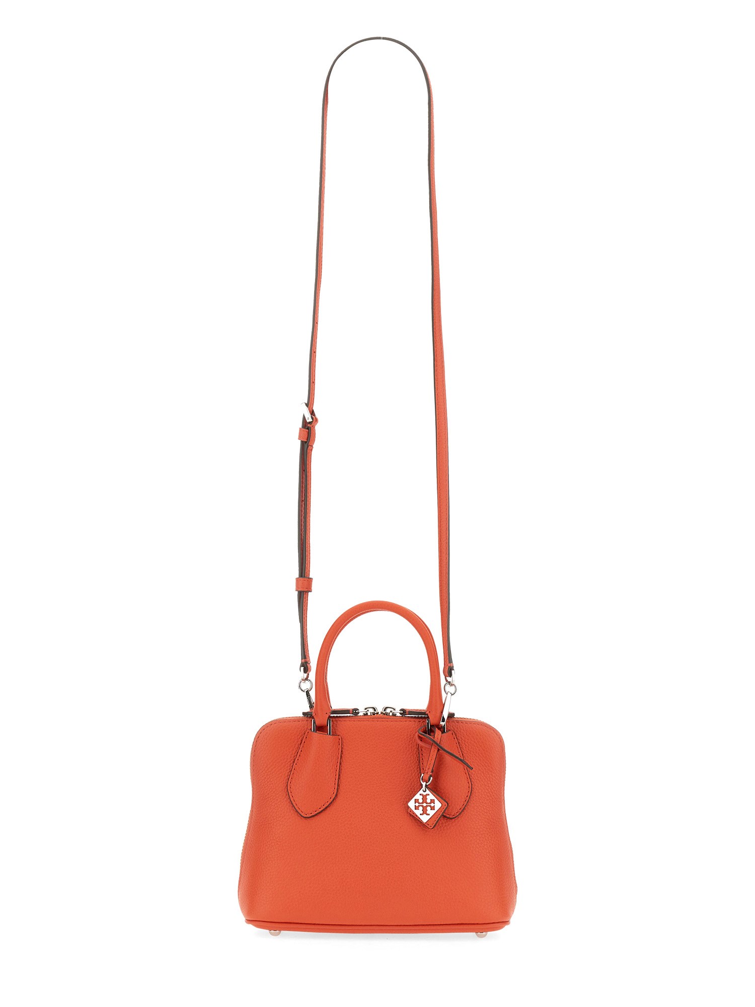 TORY BURCH    SWING MINI LEATHER SATCHEL BAG