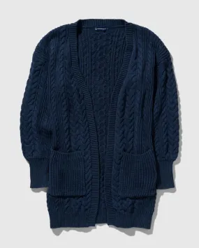 United by Blue EcoKnit(TM) Cable Cardigan