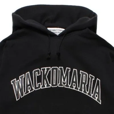 WACKO MARIA  |Street Style Long Sleeves Plain Cotton Oversized Logo