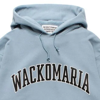 WACKO MARIA  |Street Style Long Sleeves Plain Cotton Oversized Logo