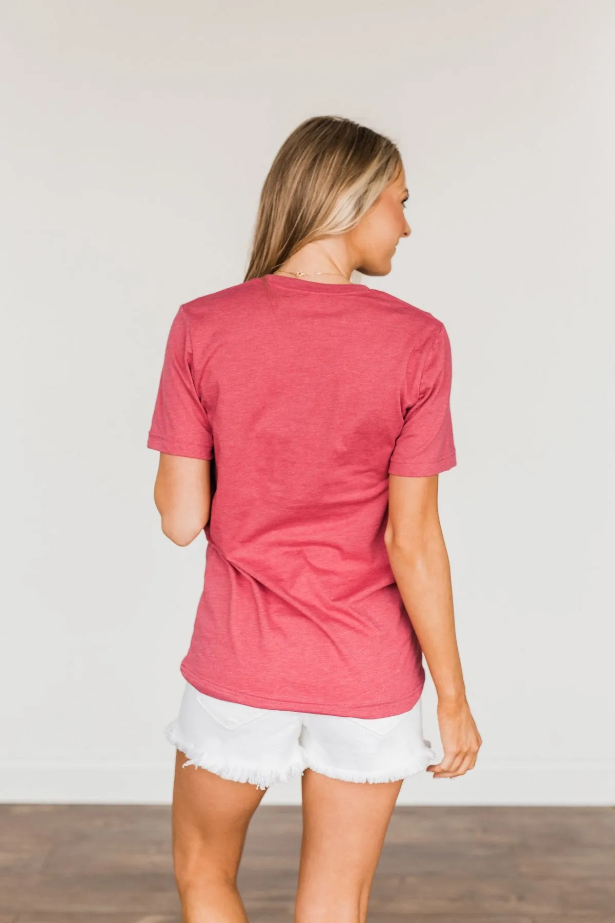 Waymaker Graphic Tee- Berry