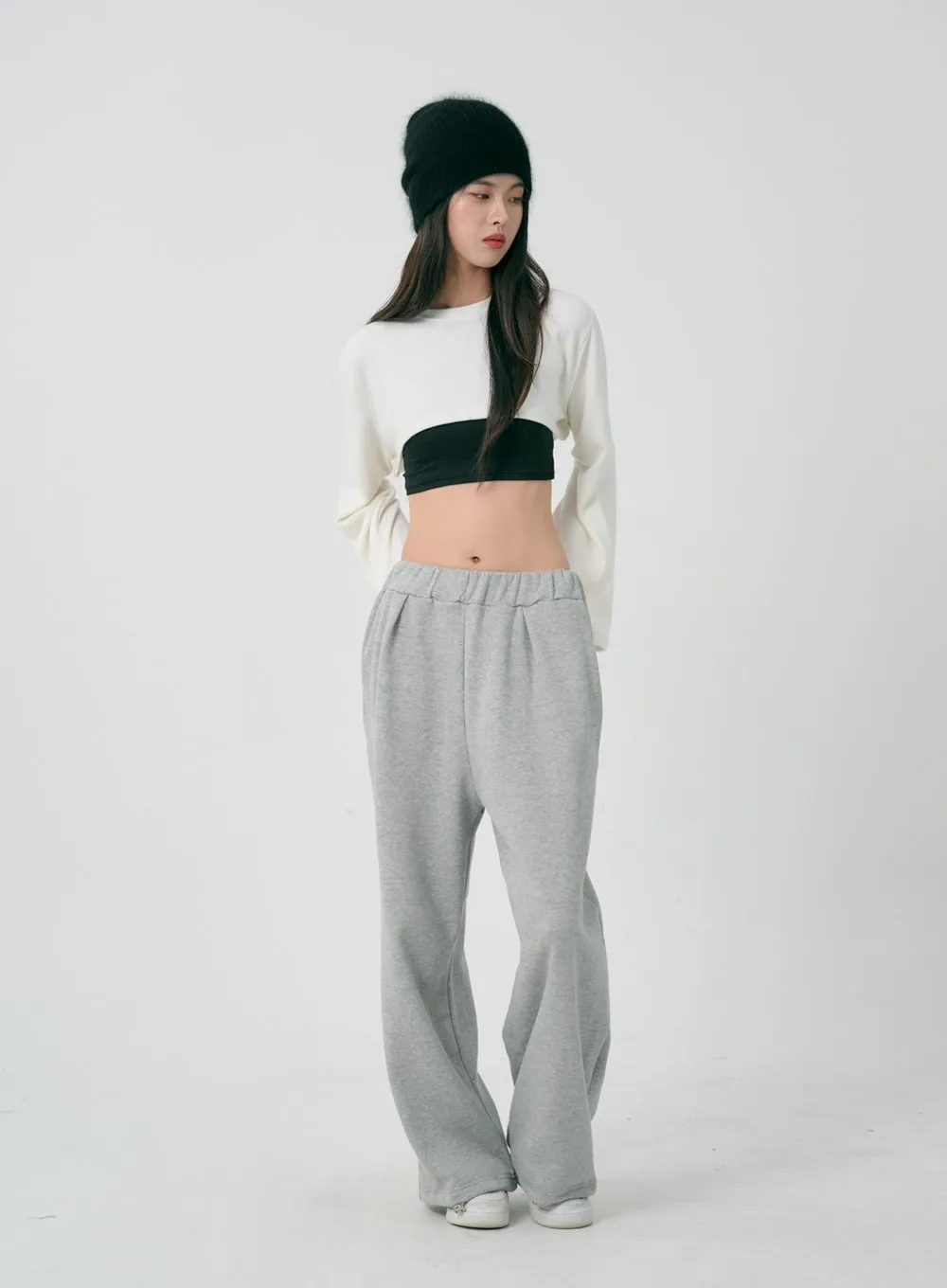 Wide Leg Track Pants ID07