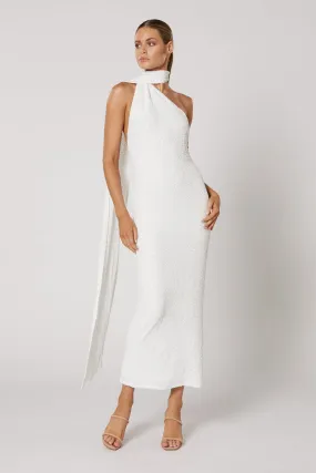 Winona Talei Scarf Dress - White