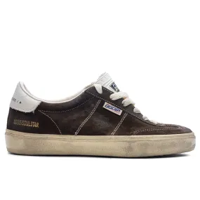 Women's Soul Star Suede Sneaker - Dark Brown/Milk