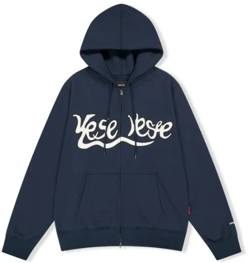 YESEYESEE  |Unisex Street Style Long Sleeves Plain Cotton Logo Hoodies