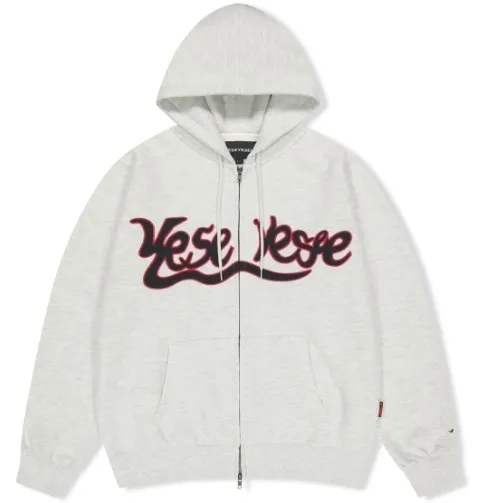 YESEYESEE  |Unisex Street Style Long Sleeves Plain Cotton Logo Hoodies