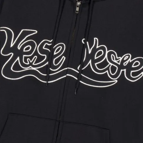 YESEYESEE  |Unisex Street Style Long Sleeves Plain Cotton Logo Hoodies