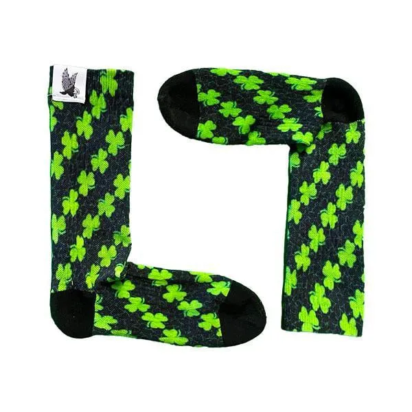 Youth Shamrock Flow Crew Sock